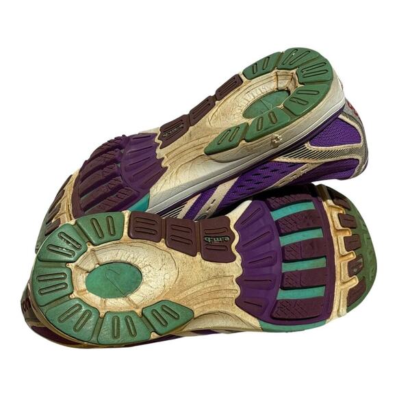 Newton Running Shoes Women's Size 10 Purple White Teal Trainer Sneakers - Picture 9 of 9